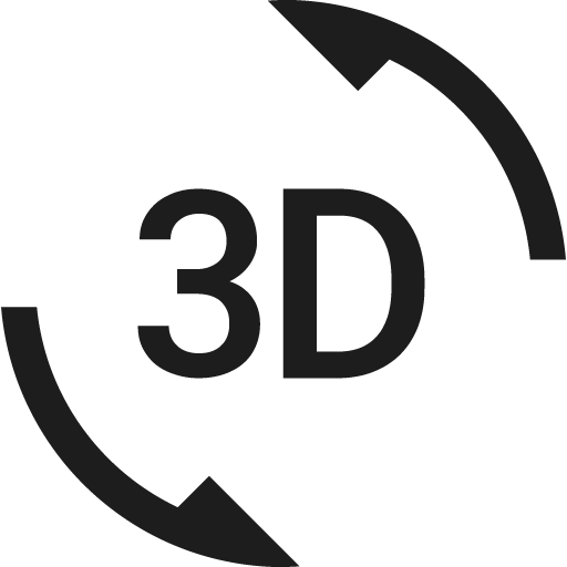 3d rotation icon svg png free download - 2