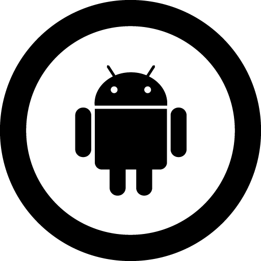Android circle icon svg png free download