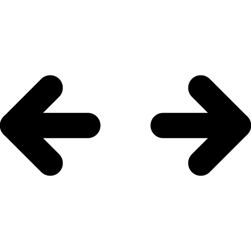 Arrows move horizontal icon svg png free download