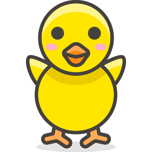 Baby chick icon svg png free download