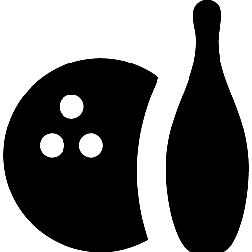 Bowling alley icon svg png free download
