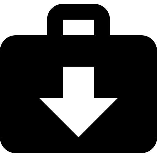 briefcase download 2 Download free icon