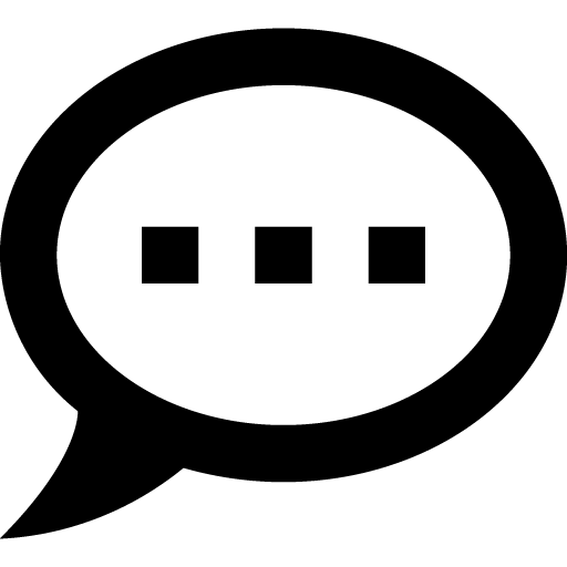 Chat processing outline icon svg png free download