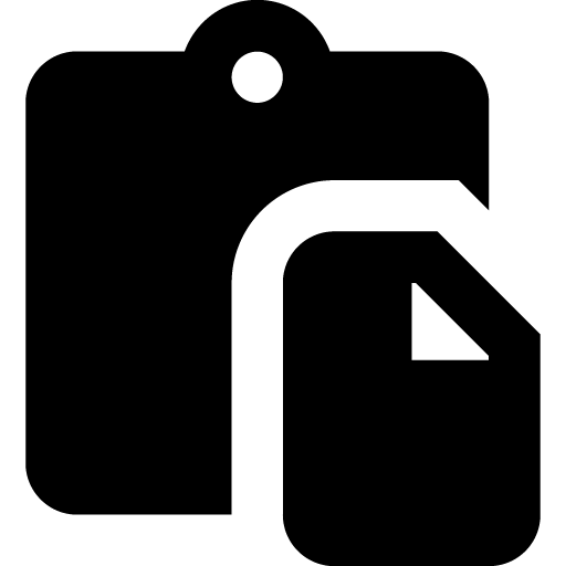 Clipboard file icon svg png free download