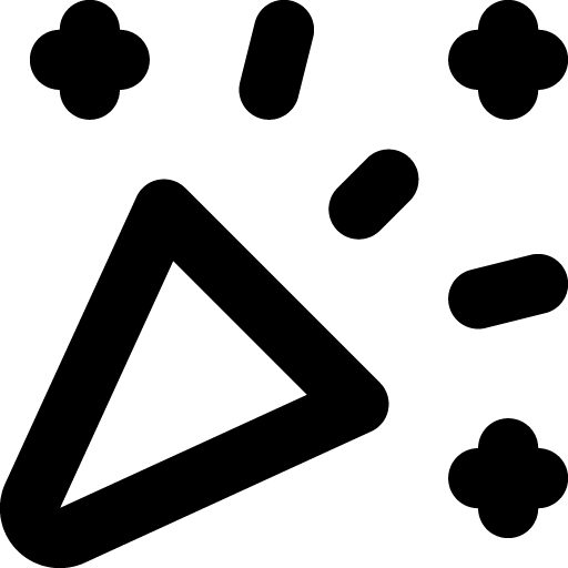 Confetti icon svg png free download