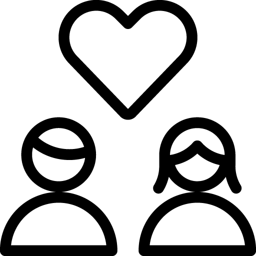 Couple man woman icon svg png free download