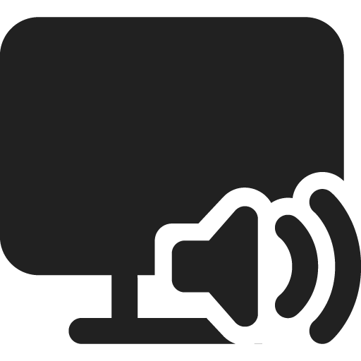 Desktop speaker icon svg png free download