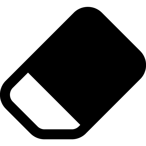 Eraser fill icon svg png free download