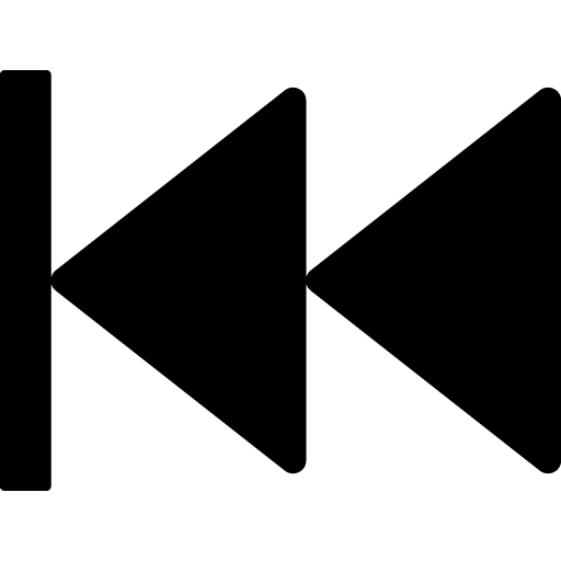 Fast backward icon svg png free download - 3