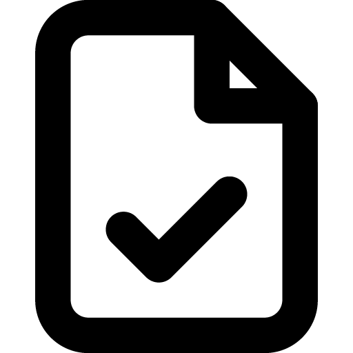 File check icon svg png free download - 2