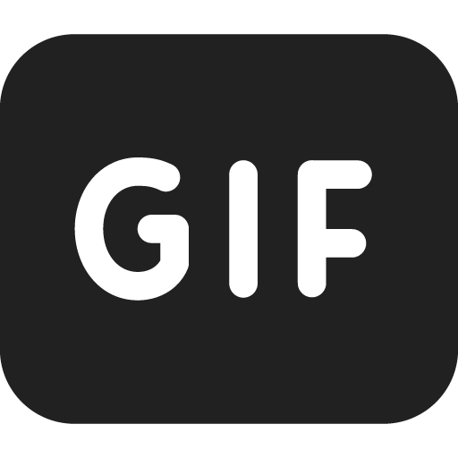 Gif icon svg png free download - 3