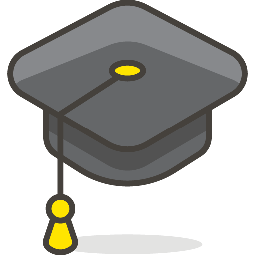 Graduation cap icon svg png free download - 6