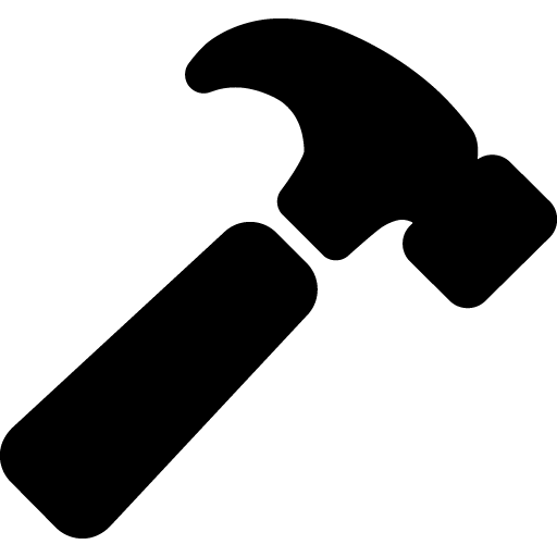 Hammer icon svg png free download 15