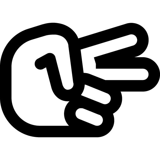 Hand scissors icon svg png free download