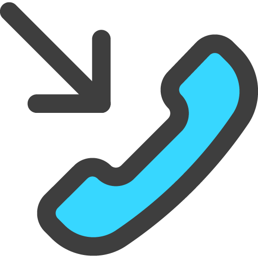 Incoming call icon svg png free download