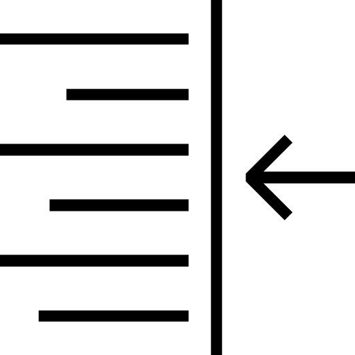 Indent right icon svg png free download