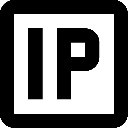Ip outline icon svg png free download