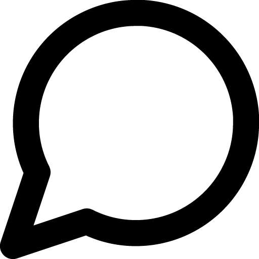 message circle icon vector 2