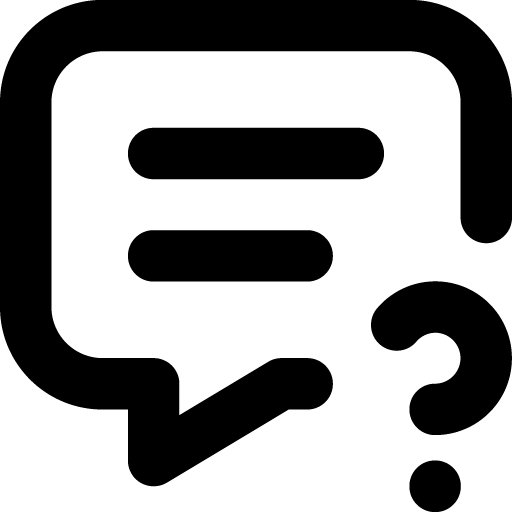 Message question icon svg png free download