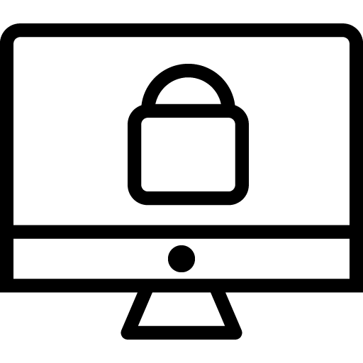 monitor lock Download free icon