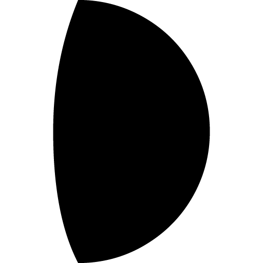 Moon waxing gibbous 2 icon svg png free download