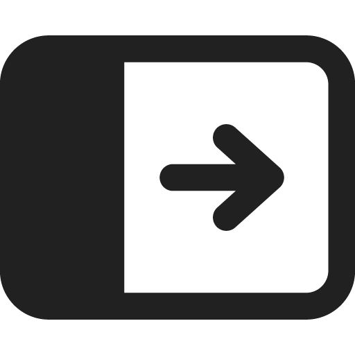 Panel left expand icon svg png free download