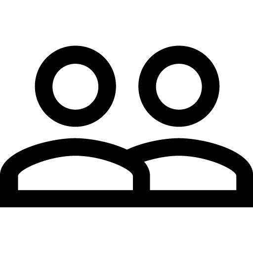 people outline icon
