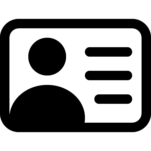 Person vcard icon svg png free download