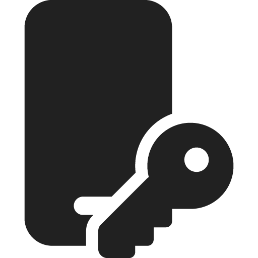 Phone key icon svg png free download