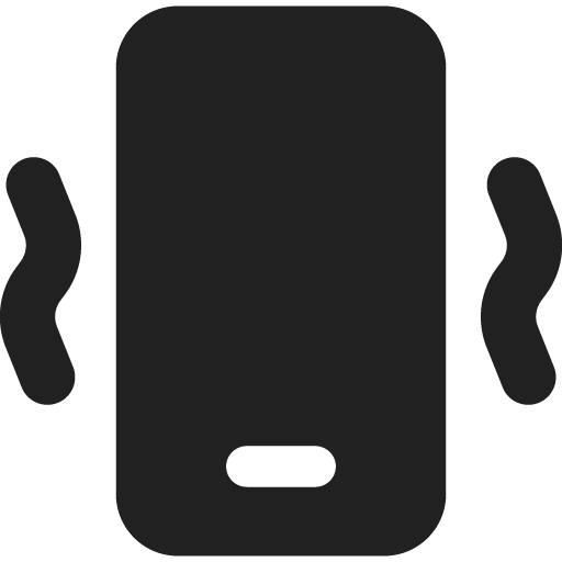 Phone vibrate icon svg png free download