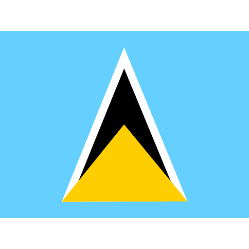 Saint Lucia Flag Icon Svg Png Free Download