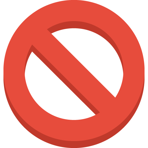 sign ban - Download free icon