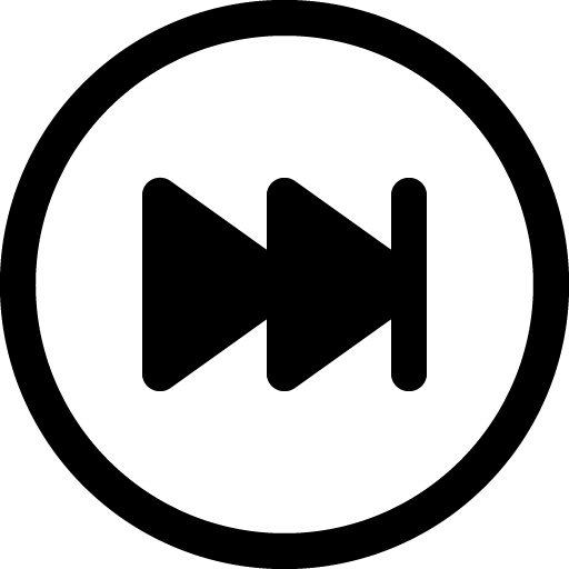Skip forward circle icon svg png free download
