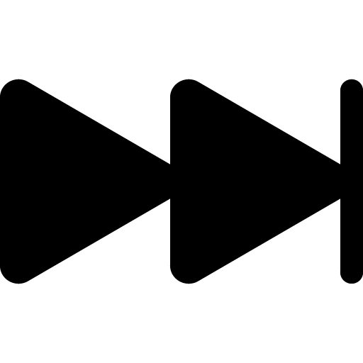 Skip forward fill icon svg png free download