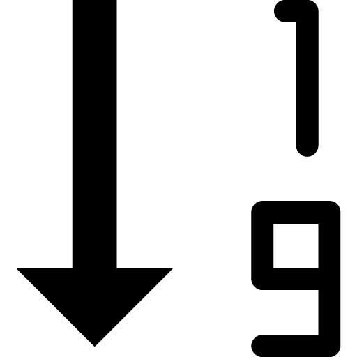 Sort asc. сортировка по возрастанию sql asc. иконка по возрастанию png. знак рмк. порядок значок.