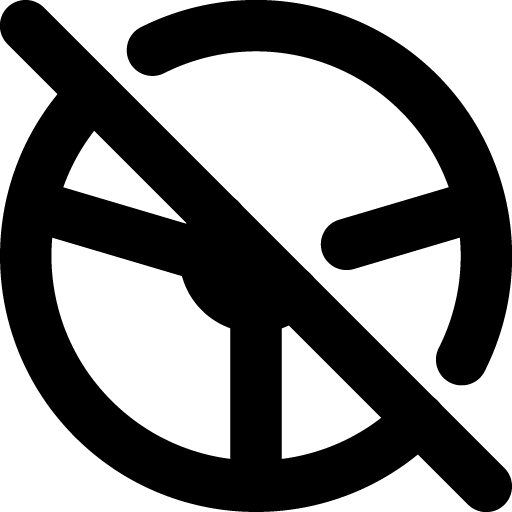 Steering wheel off icon svg png free download