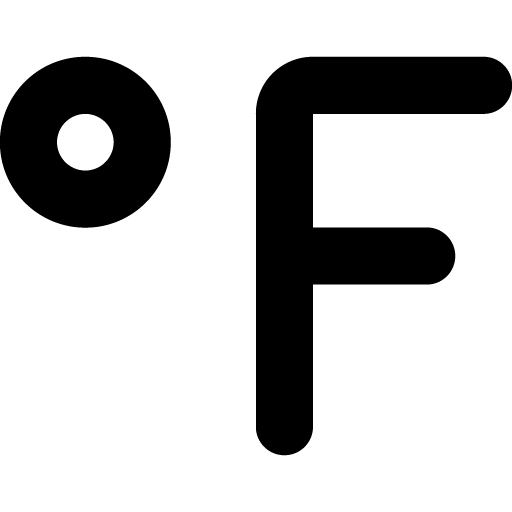 Temperature fahrenheit icon svg png free download