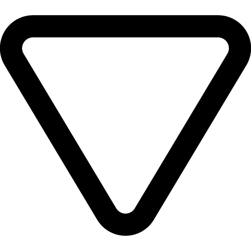 Triangle inverted icon svg png free download