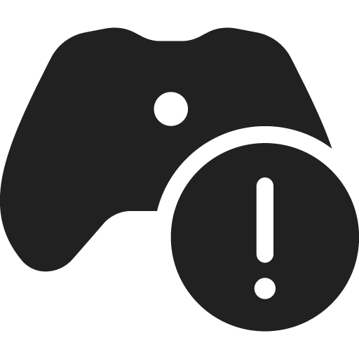 Xbox controller error icon svg png free download